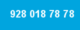 928 018 78 78